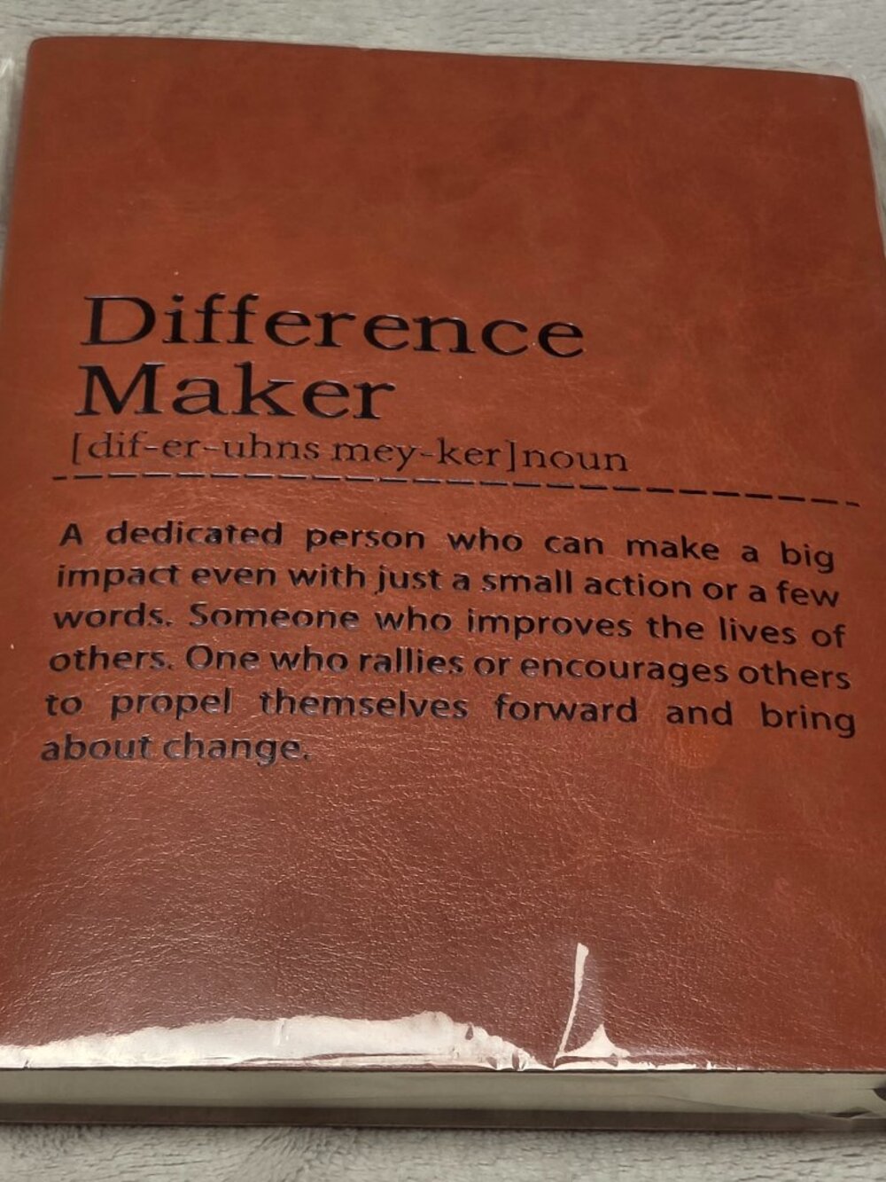 NEW "Difference Maker" Daily Devotional Journal, Study Notebook Based Planner
